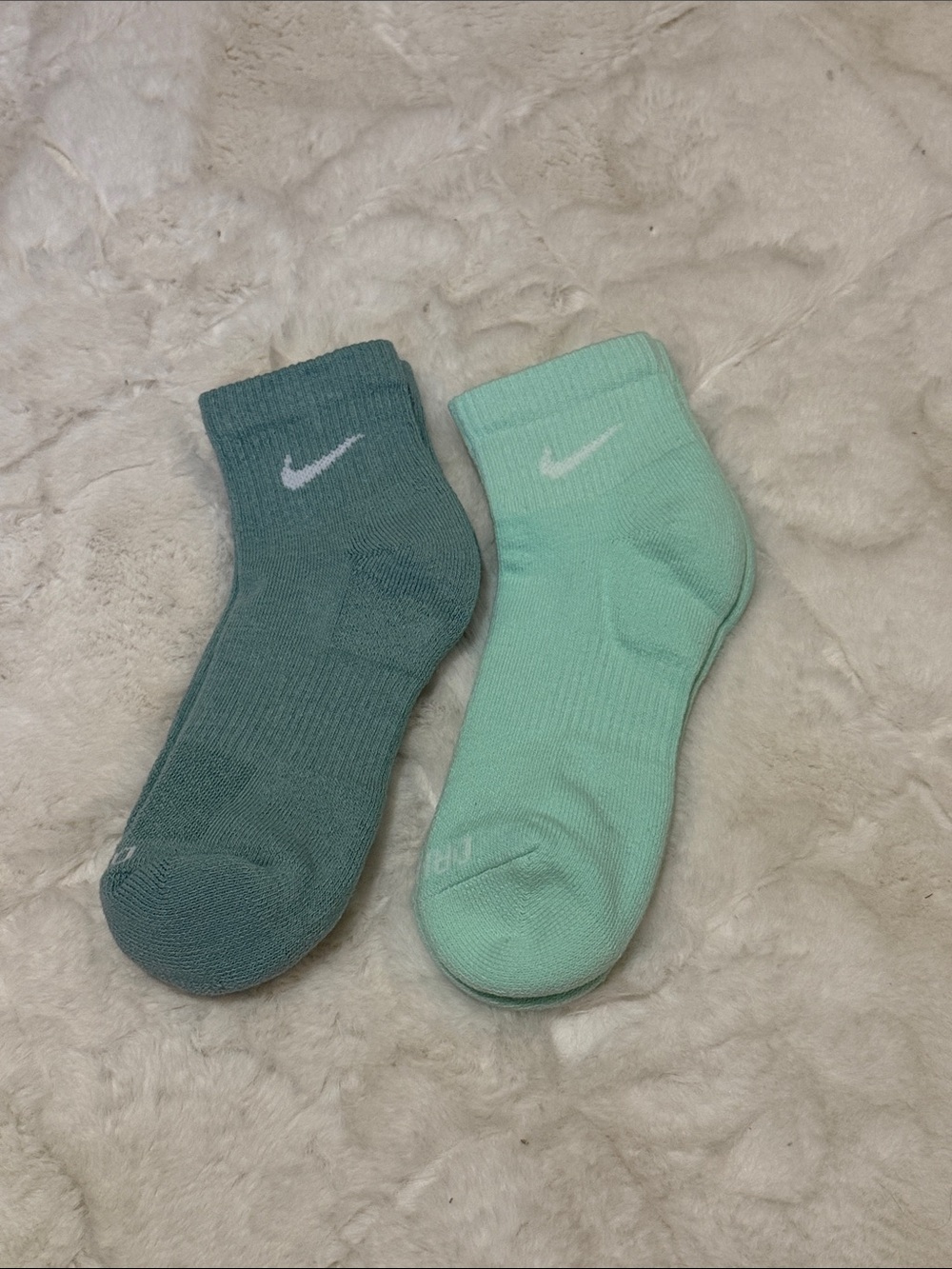 New Nike Women’s Ankle Socks - Teal & Mint (2-Pack)